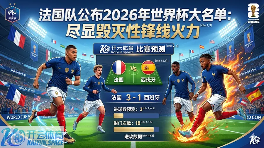 开云体育2026年世界杯比赛预测