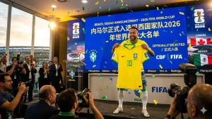 内马尔正式入选巴西国家队2026年世界杯大名单